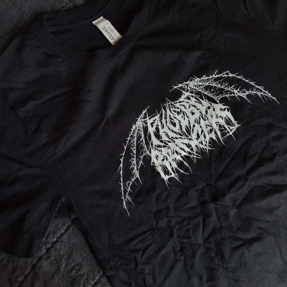 Phoebe Bridgers Black Metal Logo Shirt XS